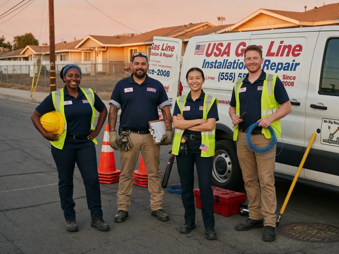 Gas Line Installation company in Fentress, TX